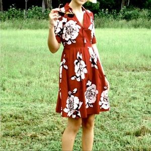 Maeve Floral Sundress 100% cotton size 6